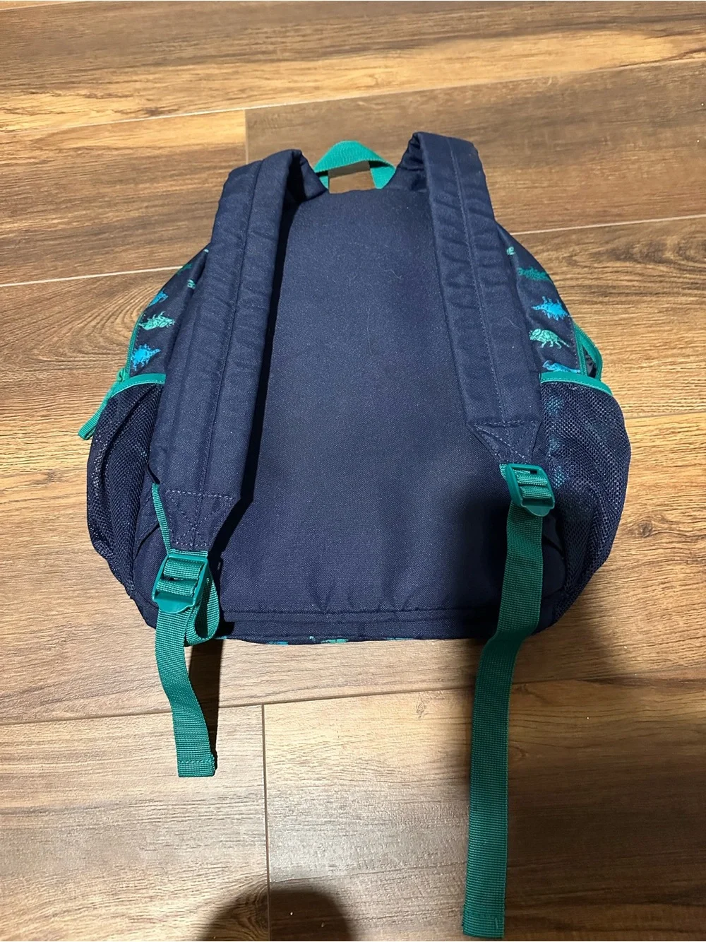 Cat & Jack Navy and Teal Dinosaur Kids Backpack